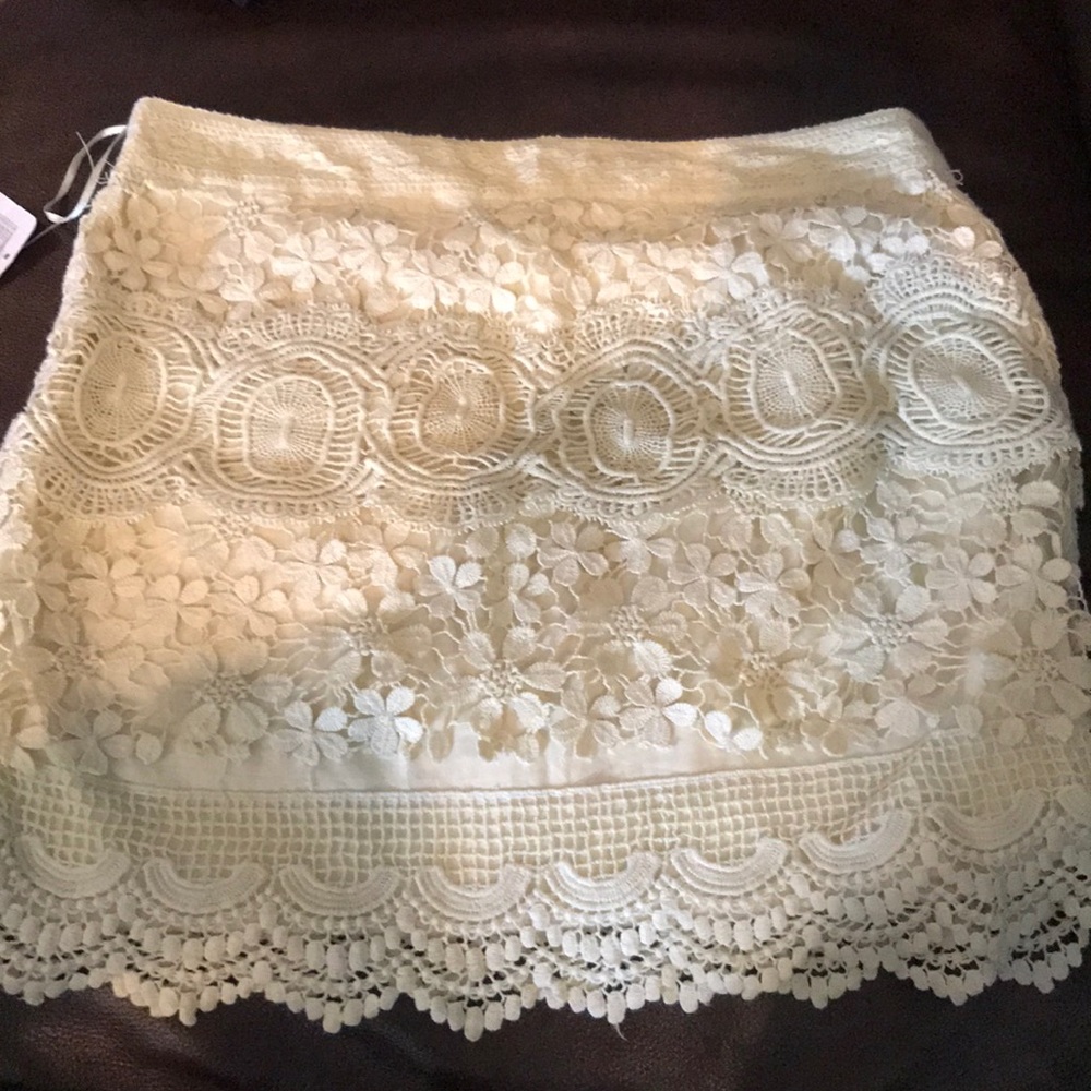 NWT Free People crochet skirt
